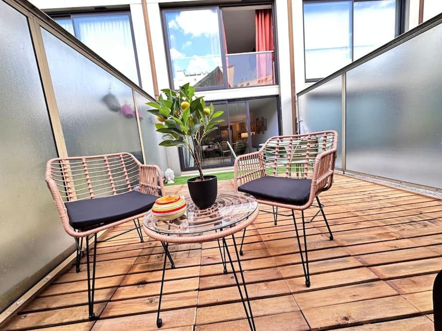 Drouet D'Erlon Duplex Spacieux, Terrasse Au Centre Reims Exteriör bild