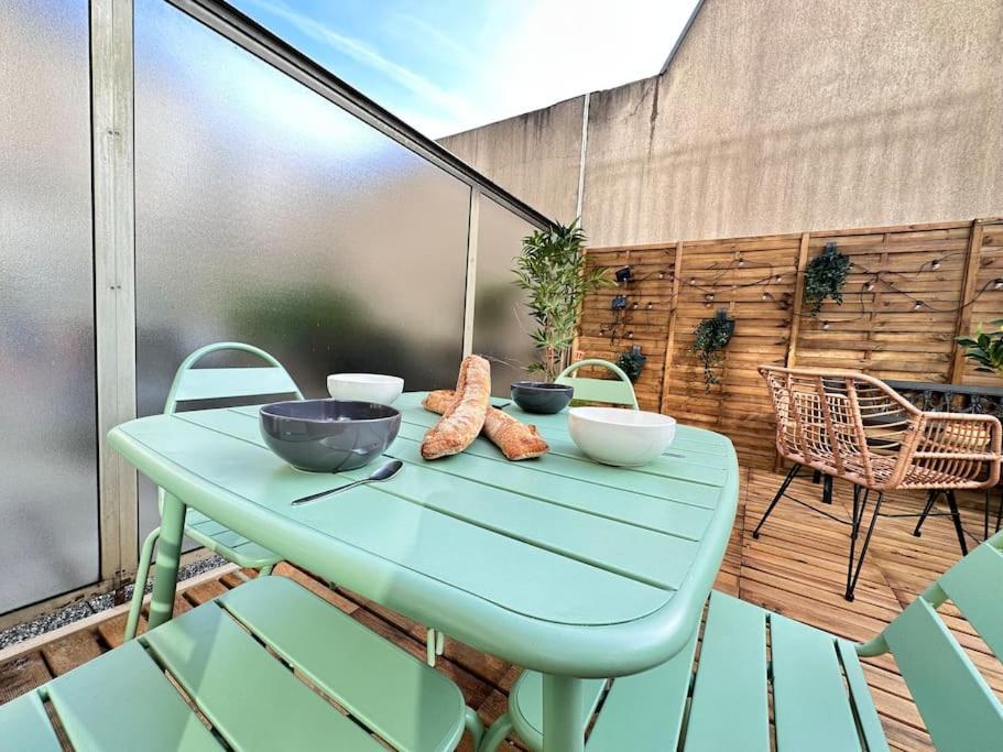 Drouet D'Erlon Duplex Spacieux, Terrasse Au Centre Reims Exteriör bild