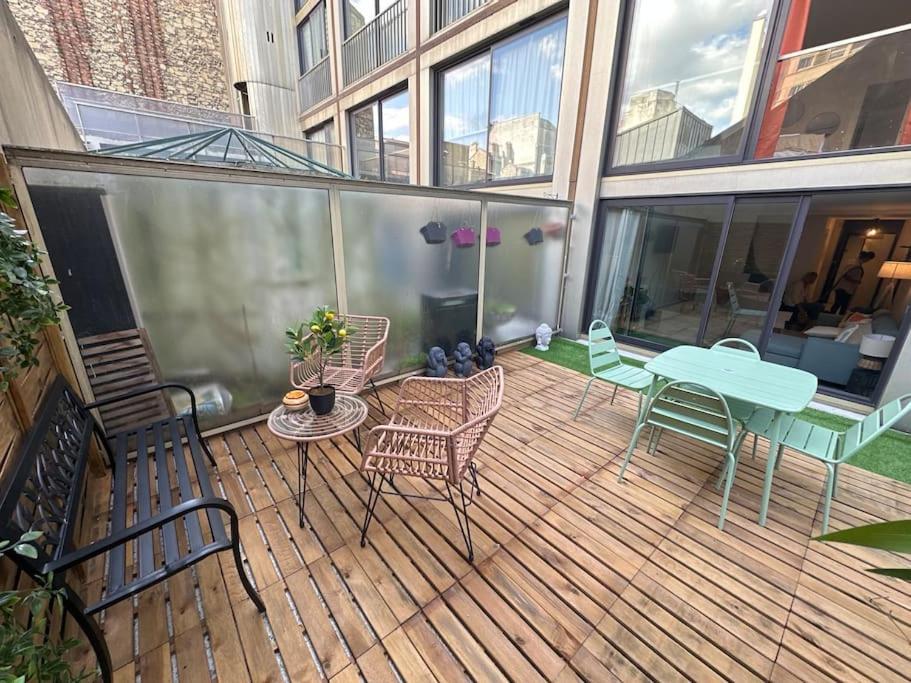 Drouet D'Erlon Duplex Spacieux, Terrasse Au Centre Reims Exteriör bild